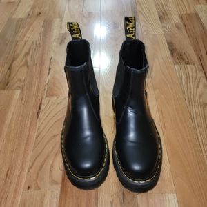 2976 SMOOTH LEATHER PLATFORM CHELSEA BOOTS